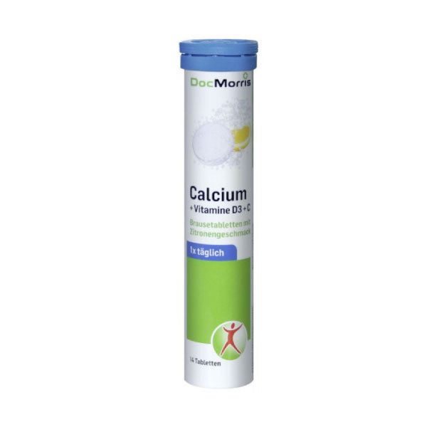 DocMorris Calcium + Vitamine D3 en C Bruistabletten