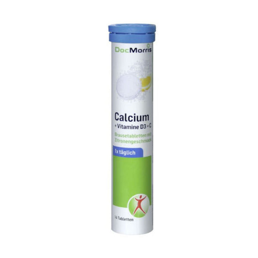 DocMorris Calcium + Vitamine D3 en C Bruistabletten